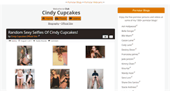 Desktop Screenshot of clubcindycupcakes.com